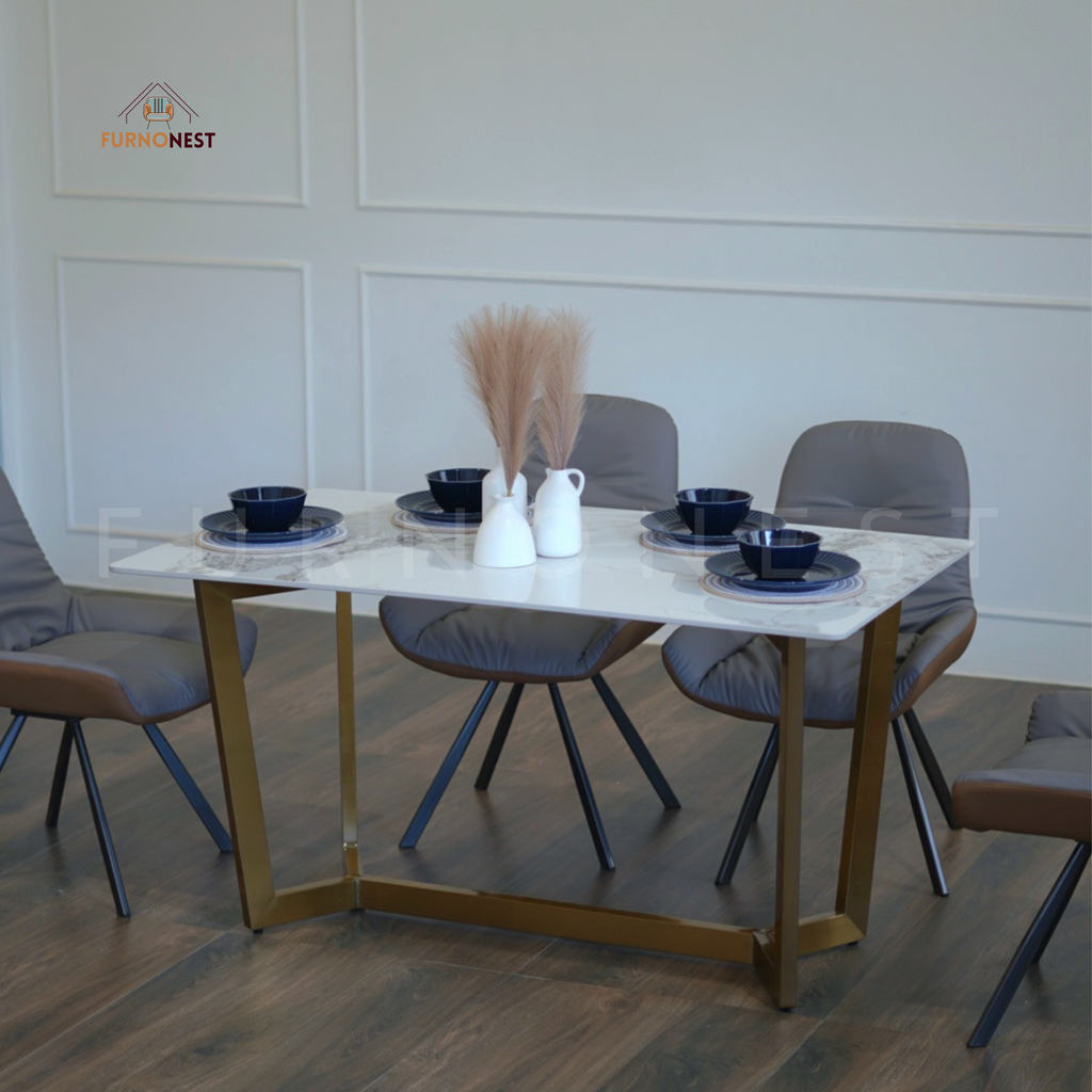 Furnonest Dining Table 4 Seater 001 (DNT4-001) without Chairs