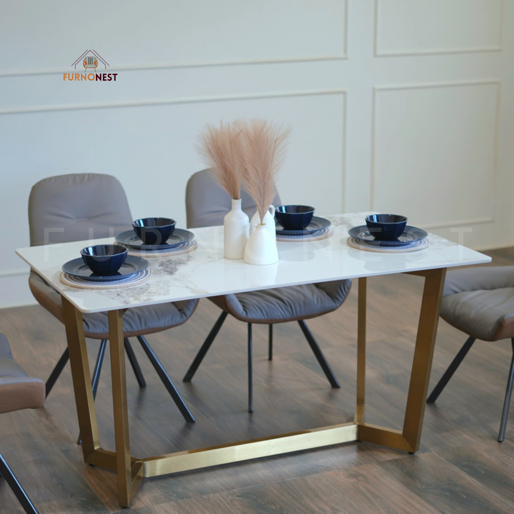 Furnonest Dining Table 4 Seater 001 (DNT4-001) without Chairs