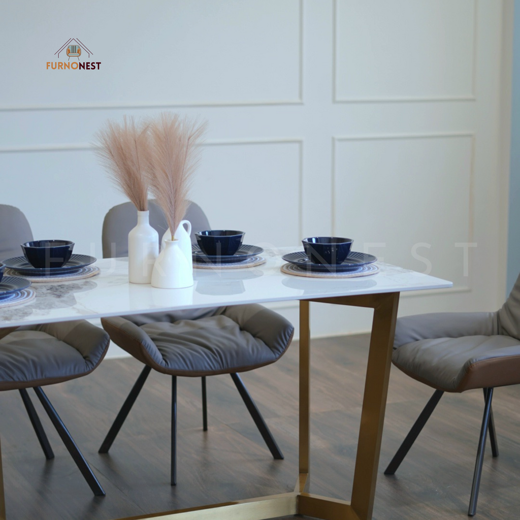 Furnonest Dining Table 4 Seater 001 (DNT4-001) without Chairs