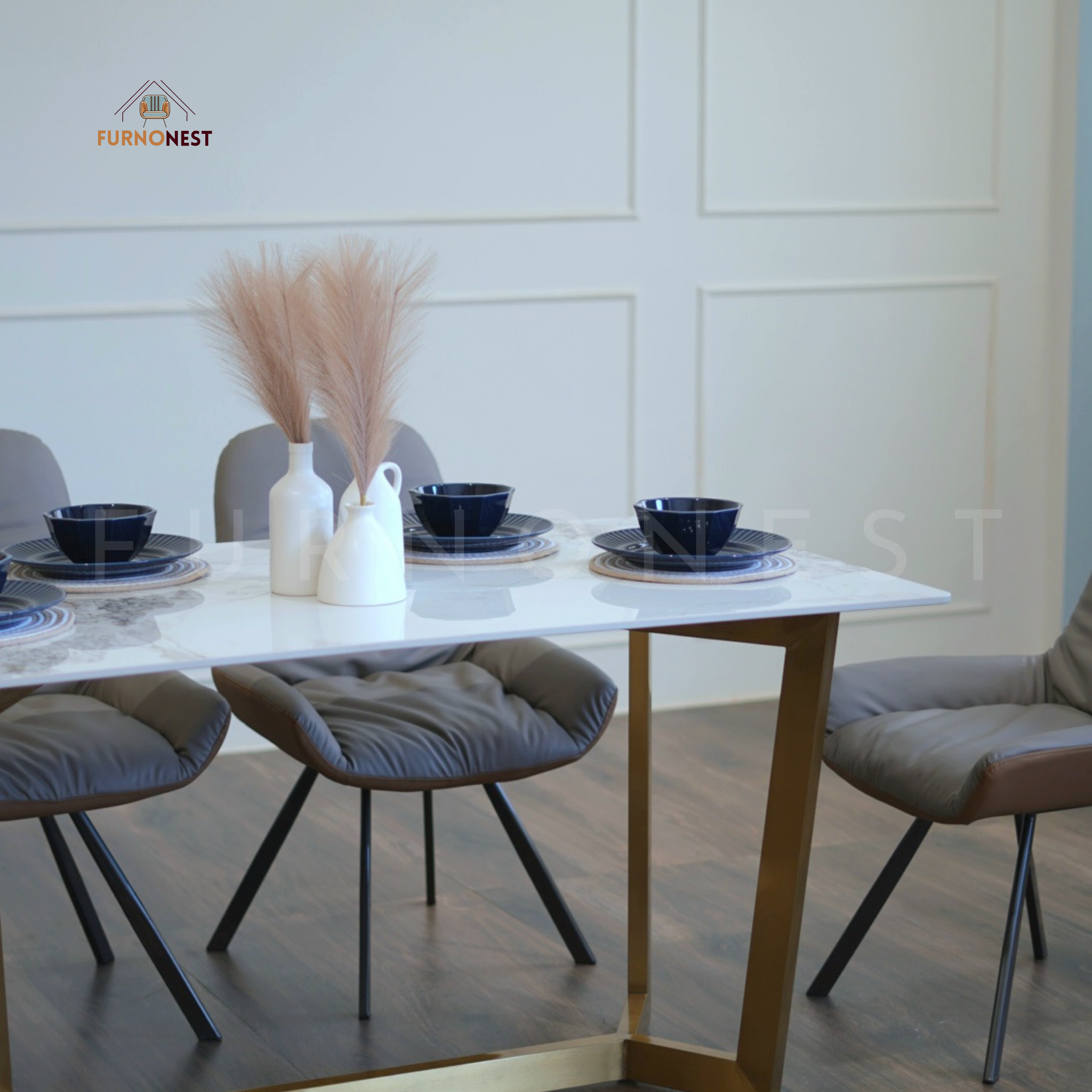 Furnonest Dining Table 4 Seater 001 (DNT4-001) without Chairs