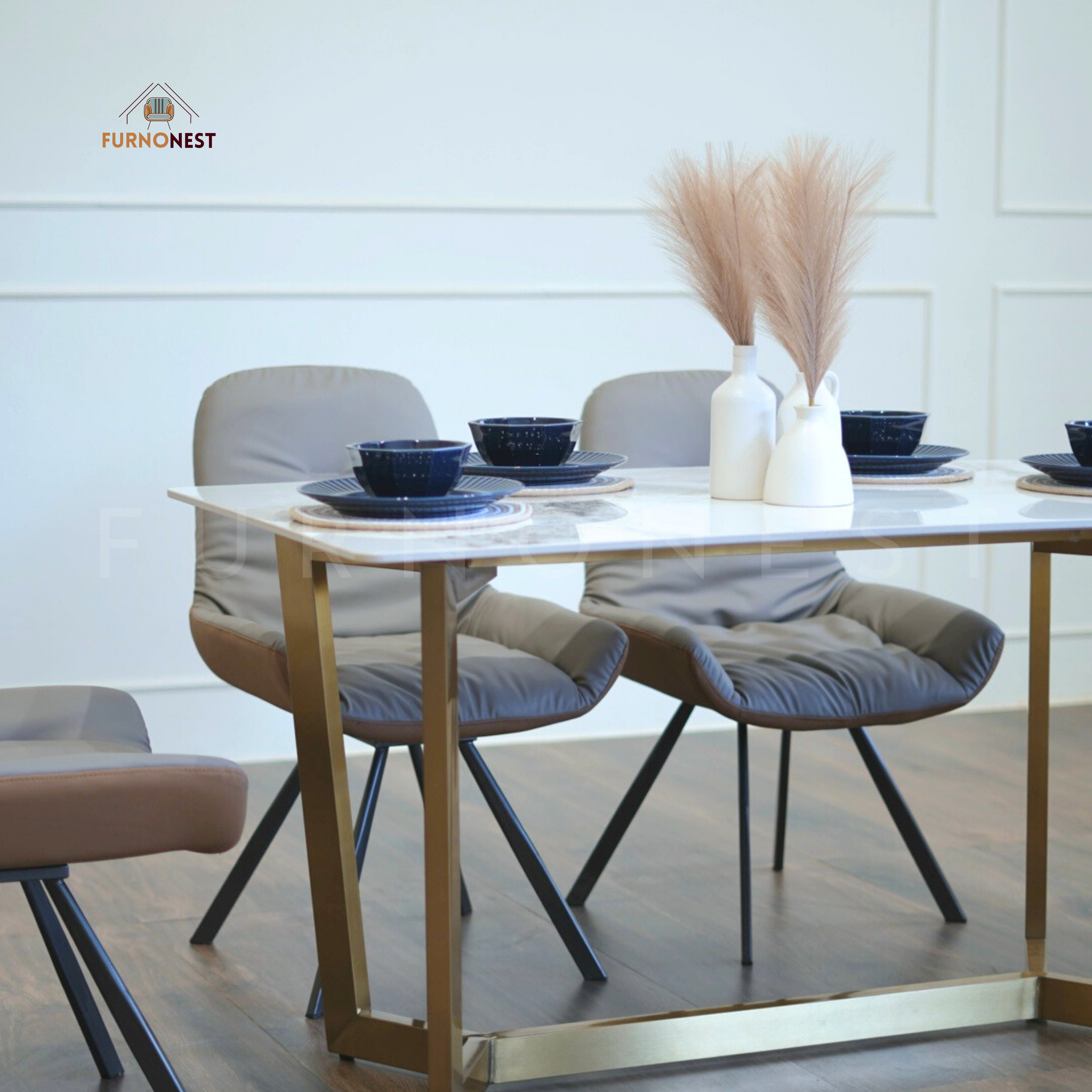 Furnonest Dining Table 4 Seater 001 (DNT4-001) without Chairs