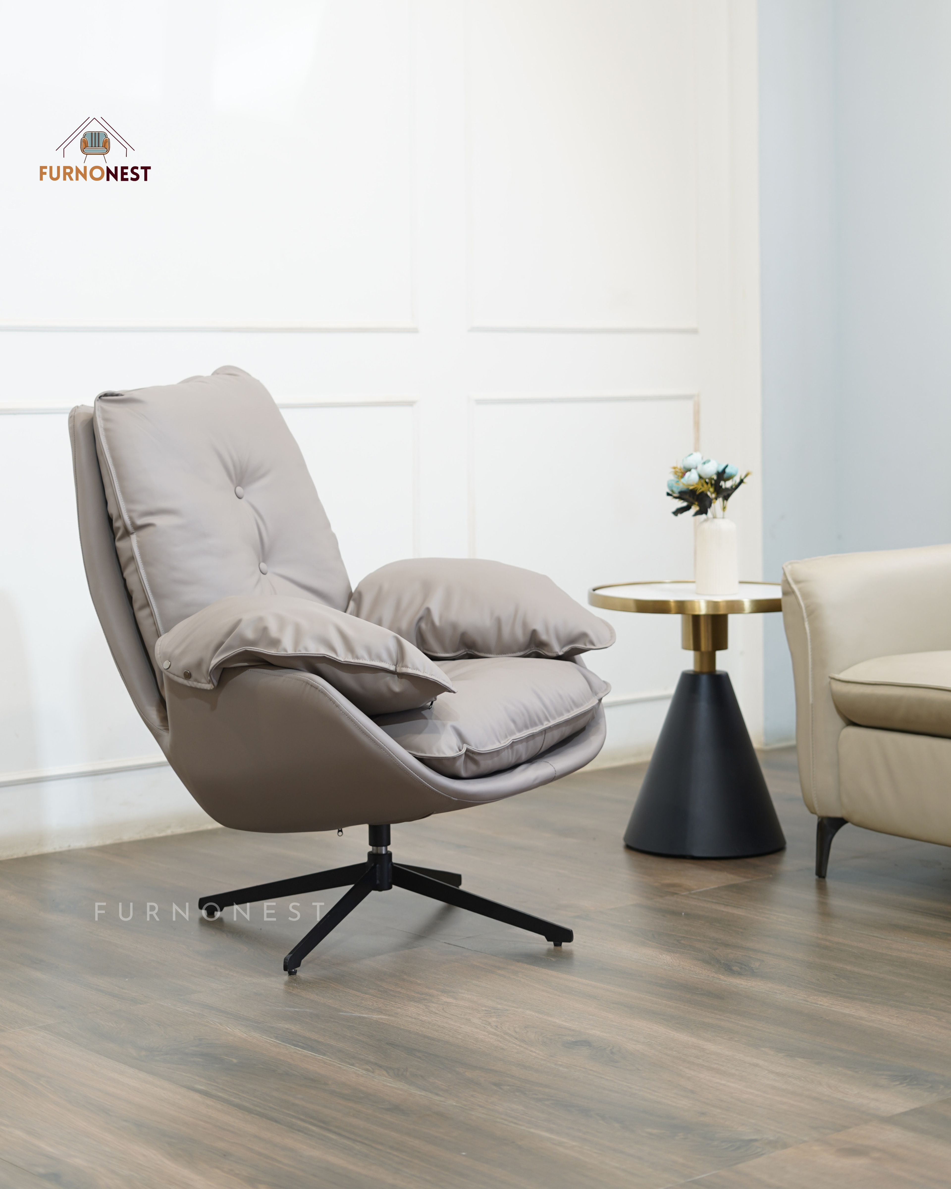 Furnonest Swivel Chair - SWCH-001 (Swivel Chair)