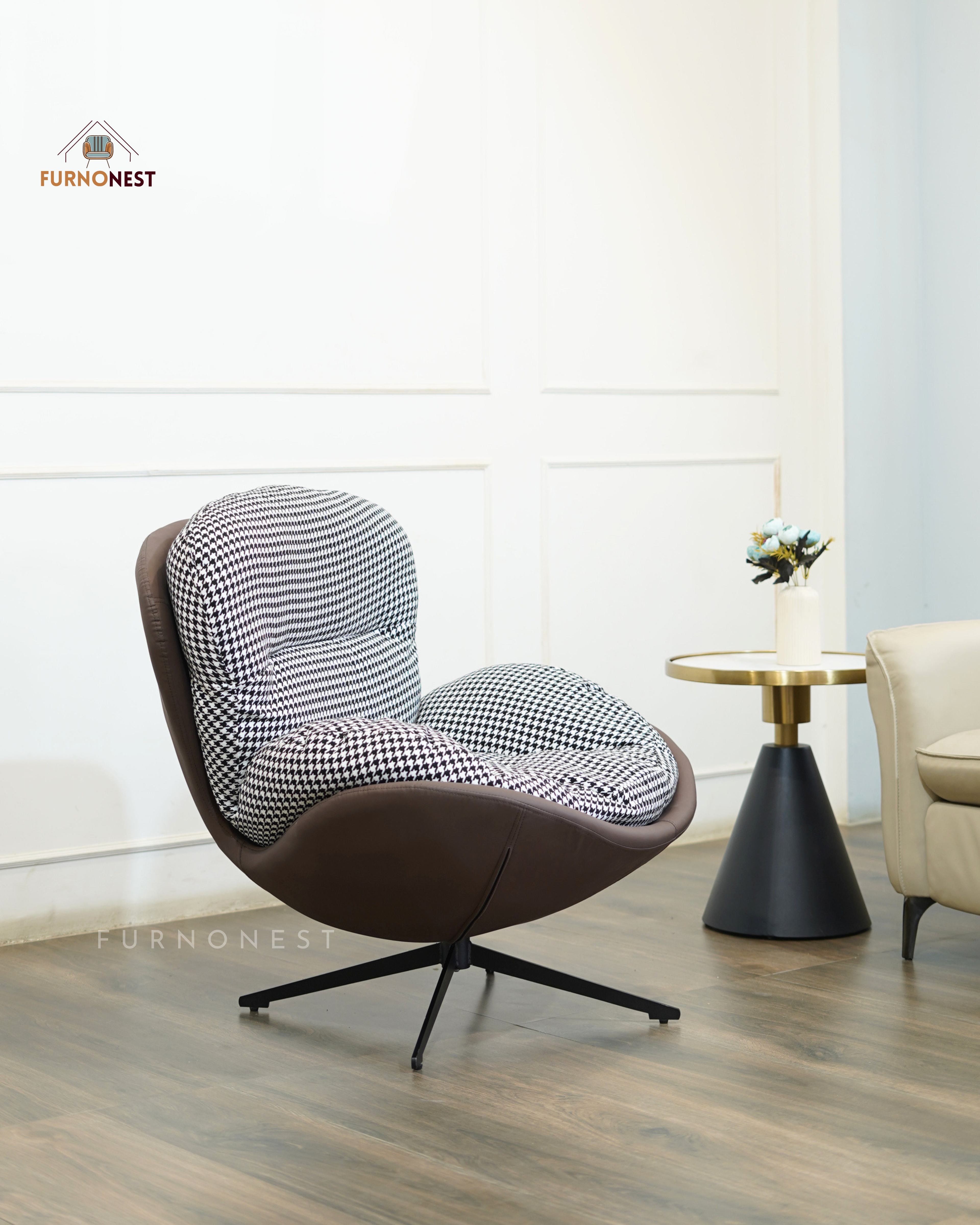 Furnonest Swivel Chair - SWCH-003 (Swivel Chair)