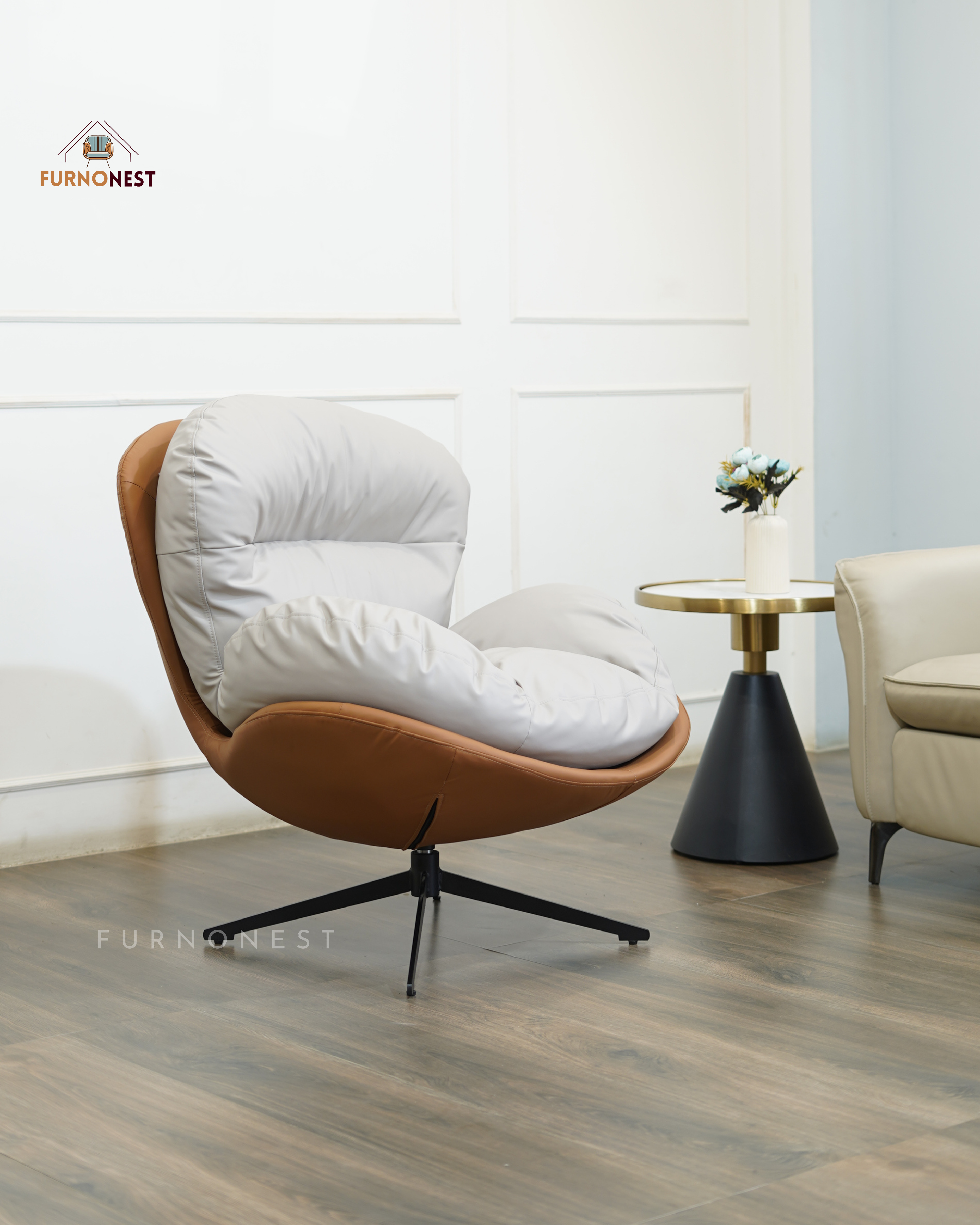 Furnonest Swivel Chair - SWCH-004 (Swivel Chair)