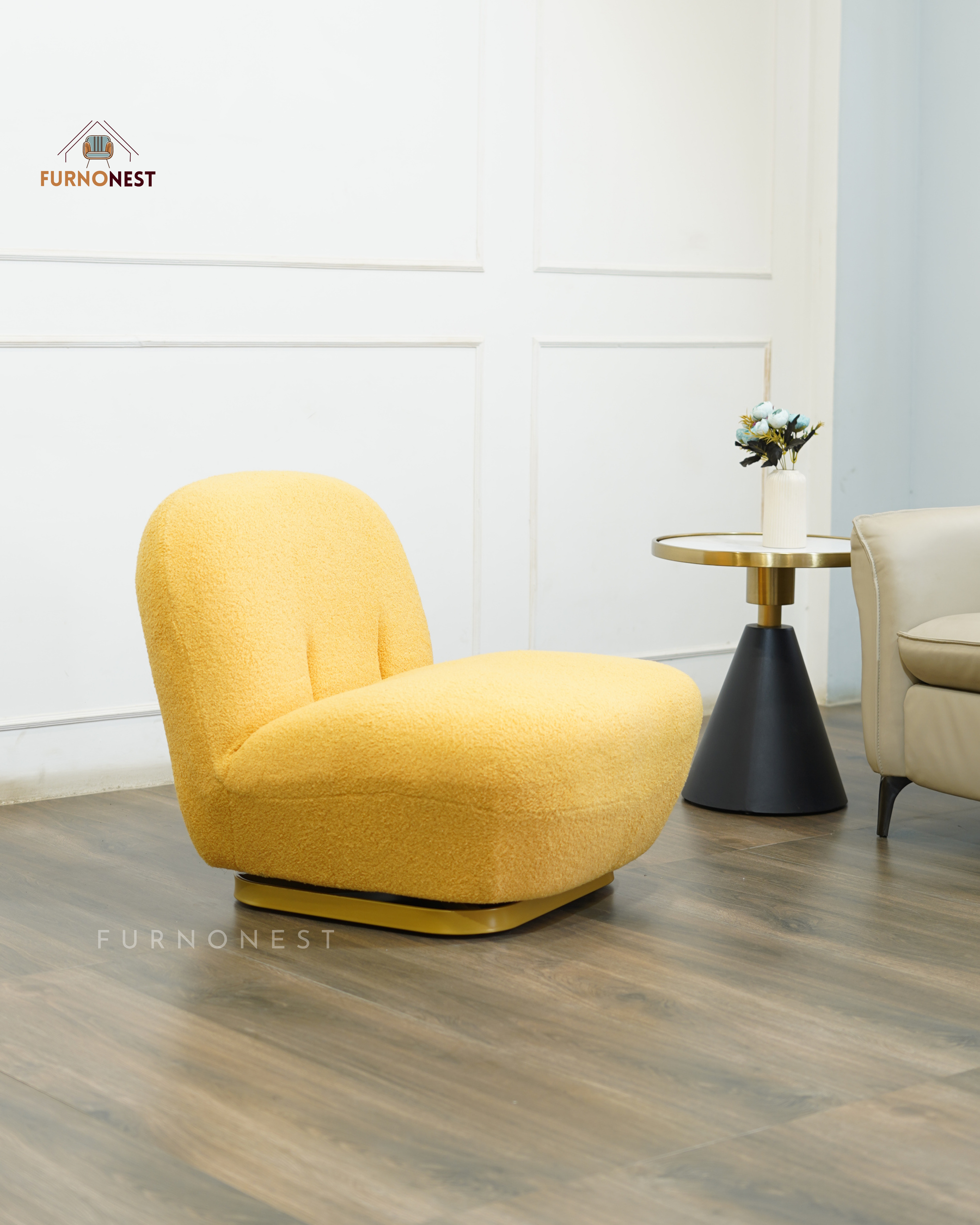 Furnonest Swivel Chair - SWCH-006 (Swivel Chair)