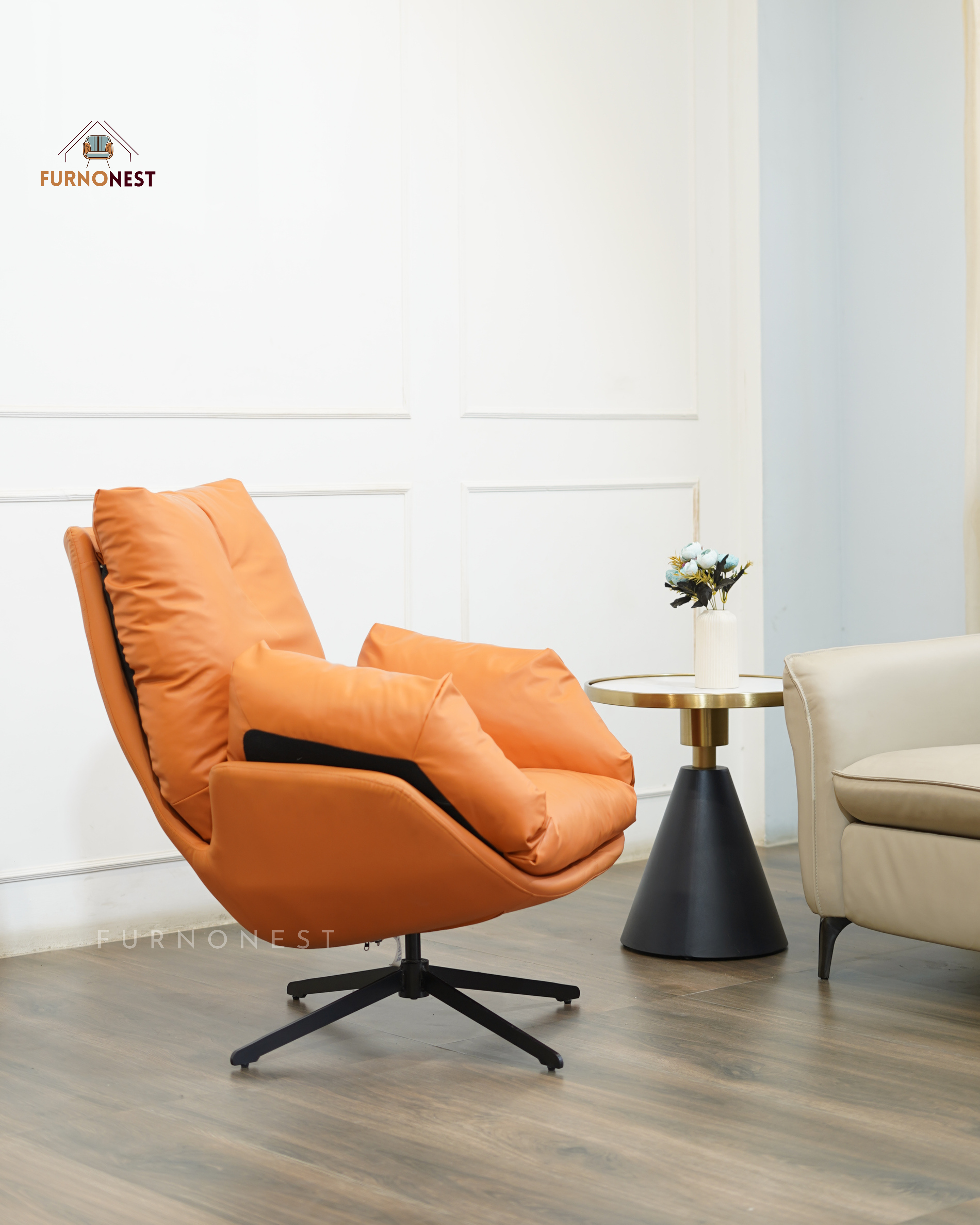 Furnonest Swivel Chair - SWCH-017 (Swivel Chair)