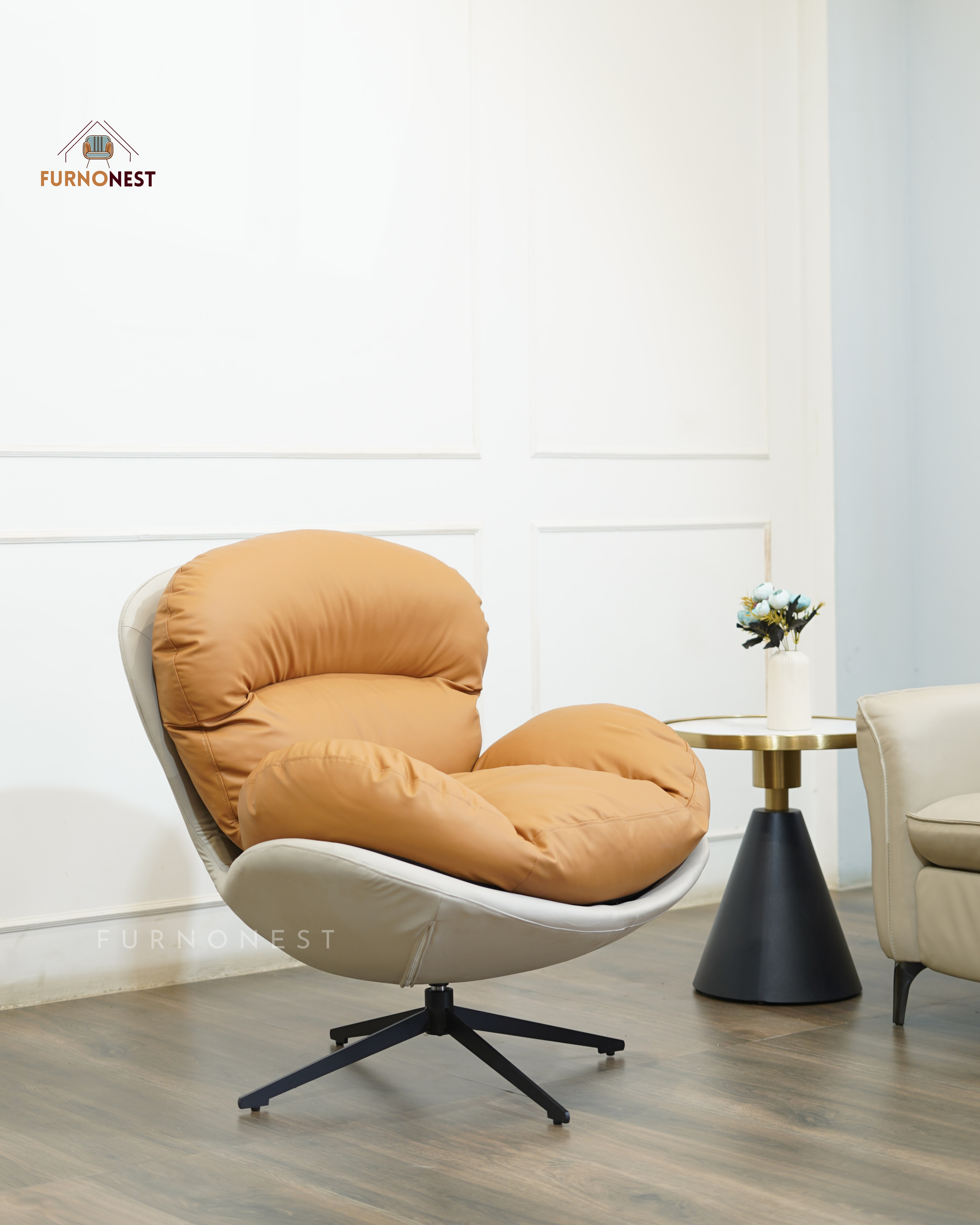 Furnonest Swivel Chair - SWCH-019 (Swivel Chair)