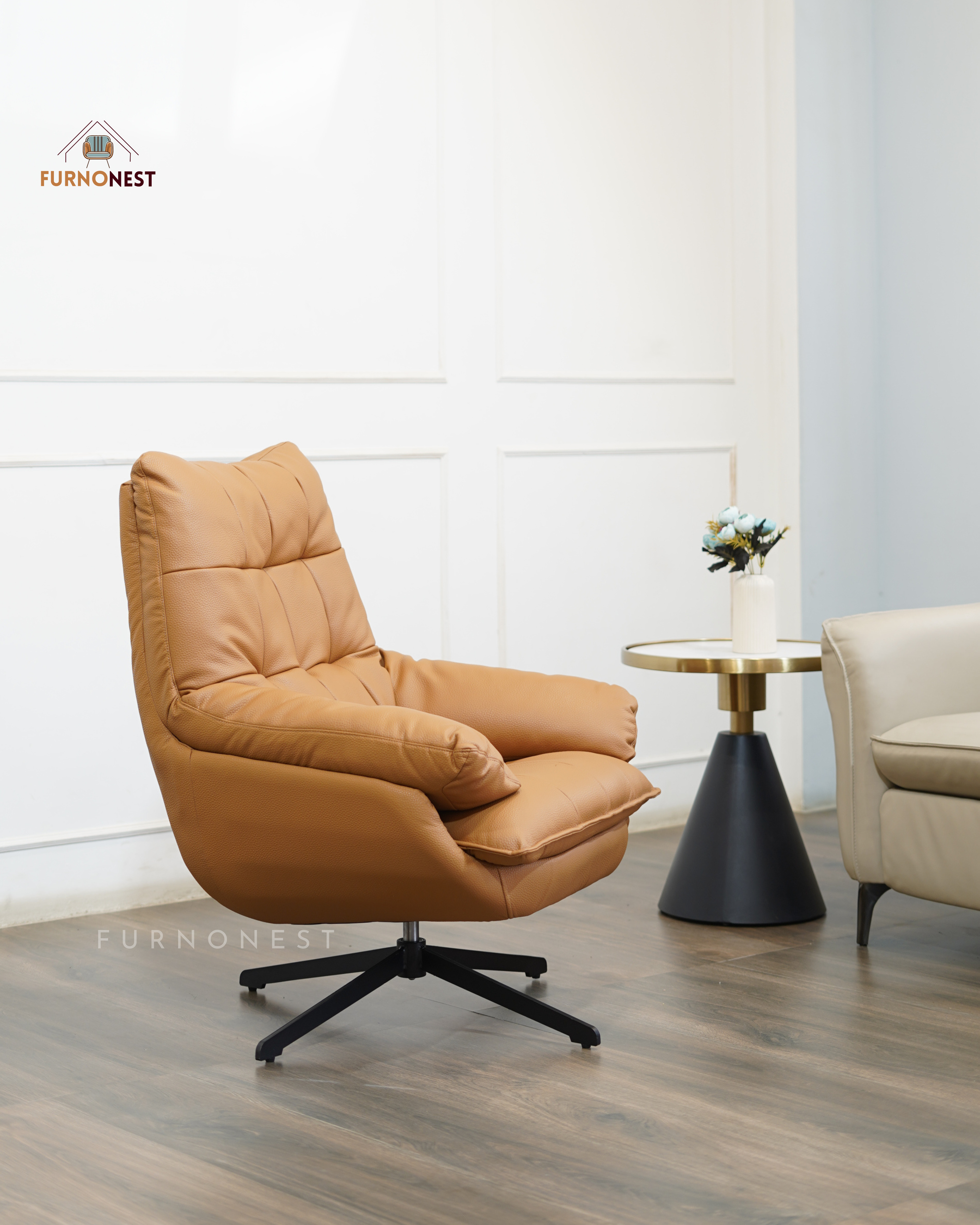 Furnonest Swivel Chair - SWCH-025 (Swivel Chair)