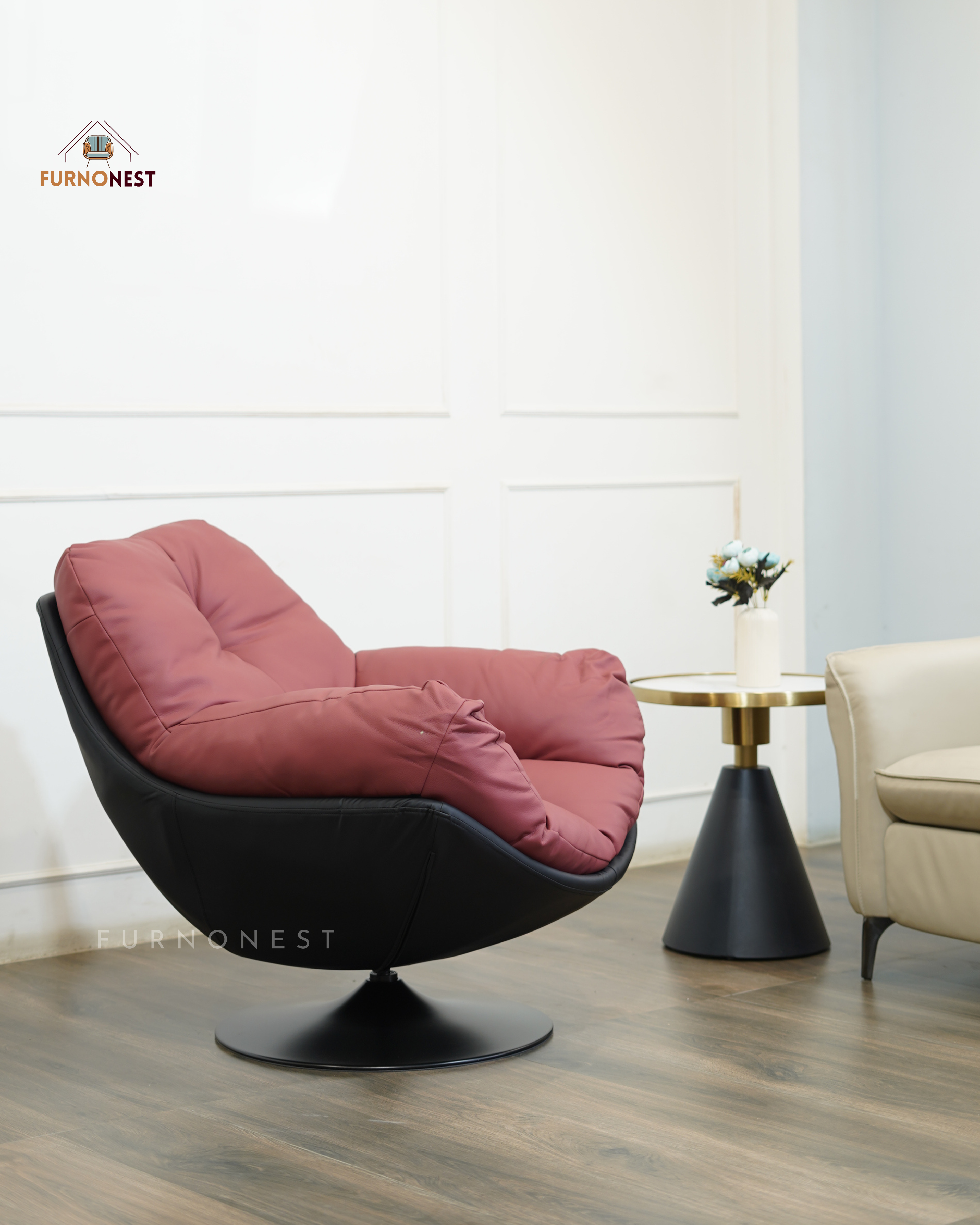 Furnonest Swivel Chair - SWCH-028 (Swivel Chair)